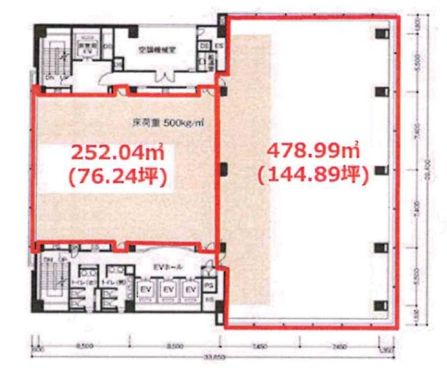 SOUTH PORT品川11F 間取り図