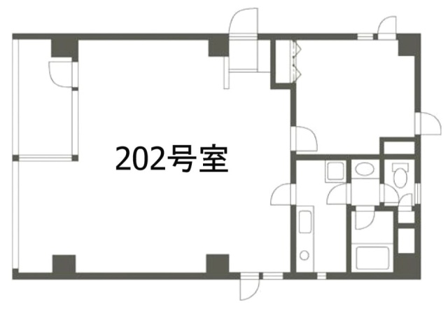 OJハウス202 間取り図