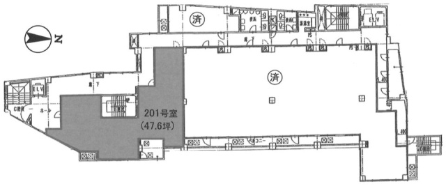 AKビル201 間取り図