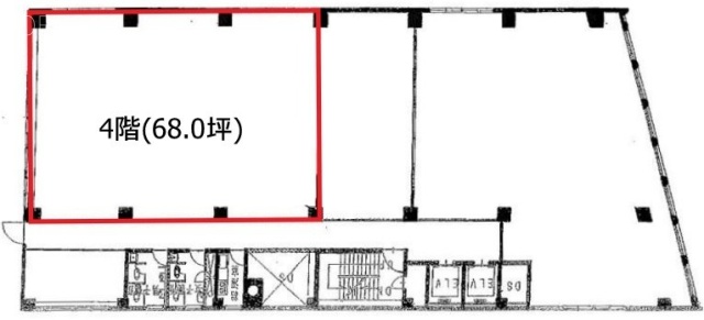 第2モナミビル4F 間取り図