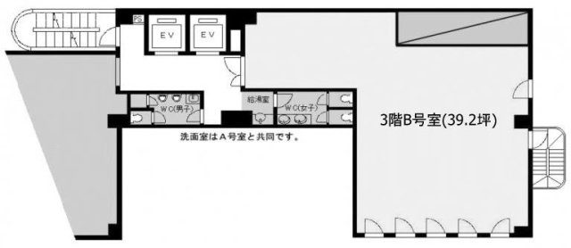 東京インテックスビルB 間取り図