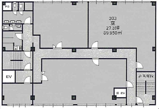 興和ビル303 間取り図