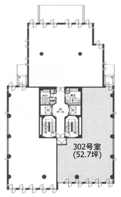 府中南ビル302 間取り図