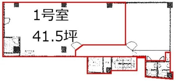 銀座NSビル601 間取り図