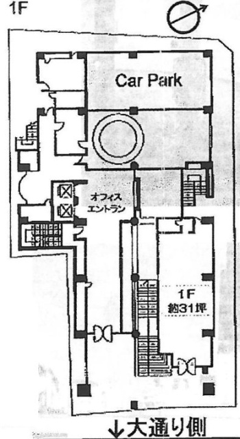 いちご吉祥寺ビル1F 間取り図