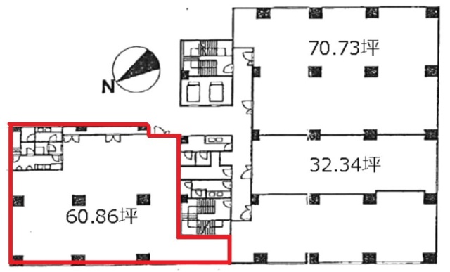 新横浜第1竹生ビル606 間取り図