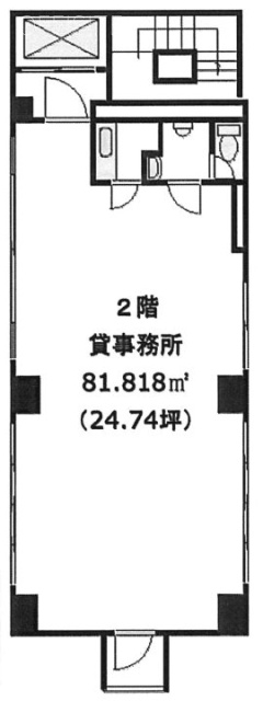 ミズホアルファビル2F 間取り図