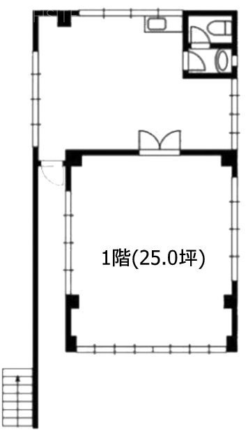 三新ビル1F 間取り図