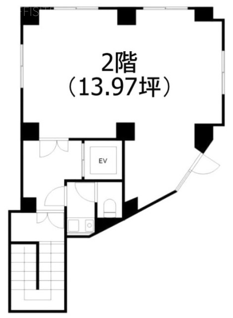 小松ビル2F 間取り図