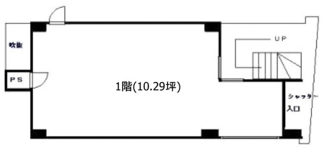 BELLEVIEW代官山ビル1F 間取り図