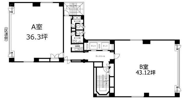 本池田ビルA 間取り図