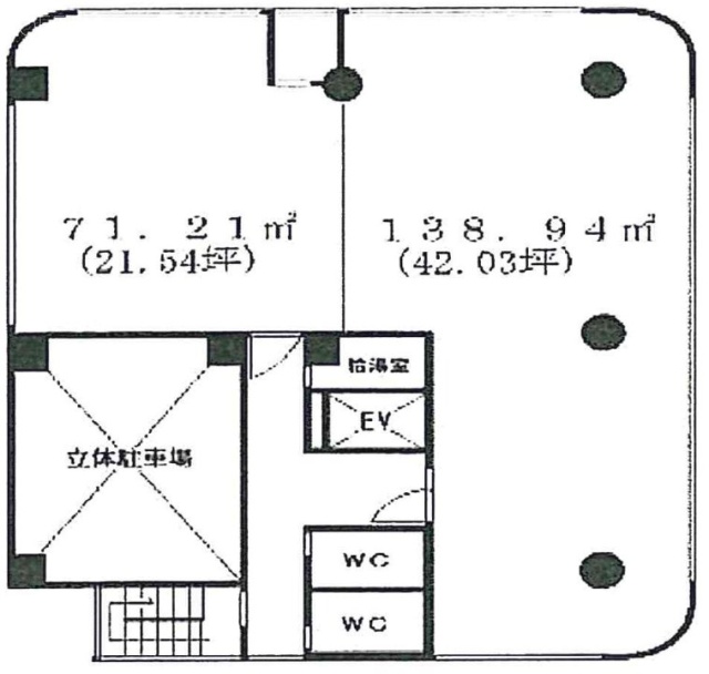 コウノビルMM217F 間取り図