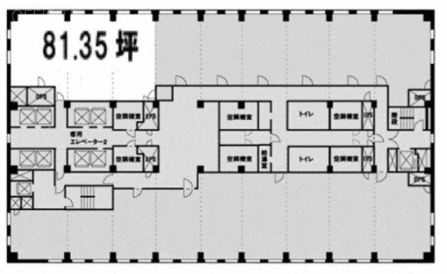 横浜スカイビル26F 間取り図