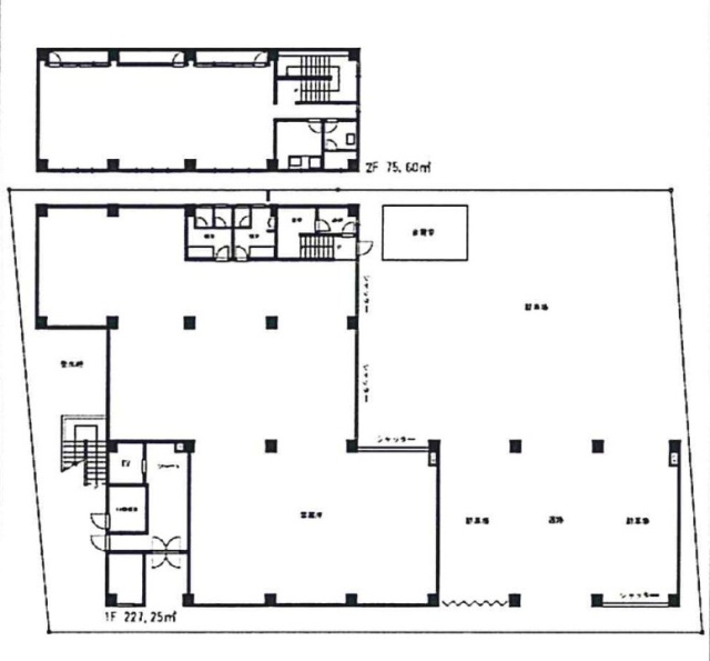 サンライズ一番町ビル1F 間取り図