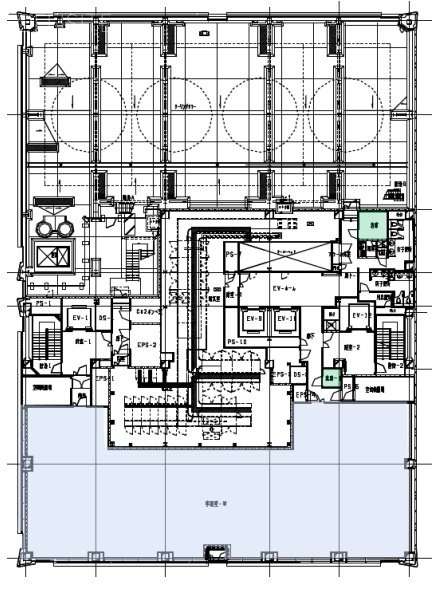 品川シーサイドキャナルタワー22F 間取り図