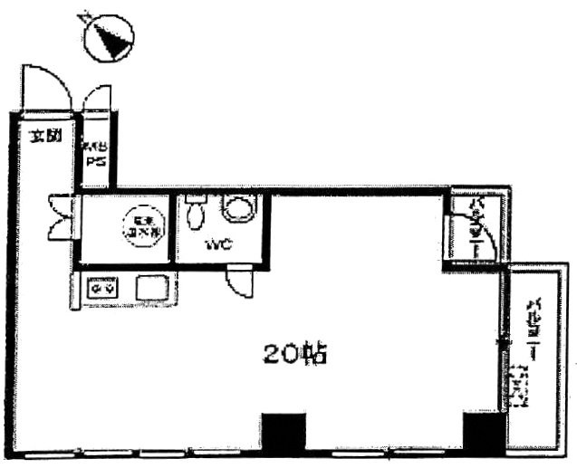 セントヒルズ代々木1003 間取り図