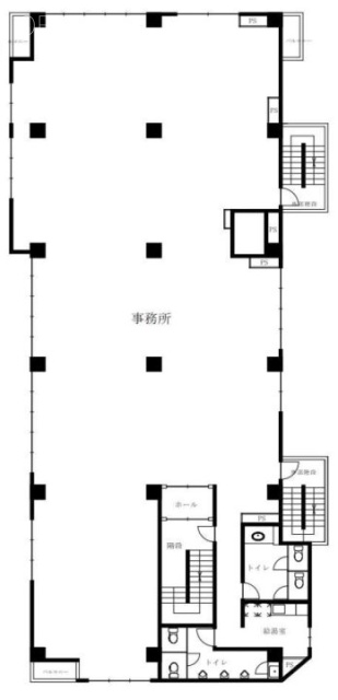 ライオンズ明石町ビル3F 間取り図