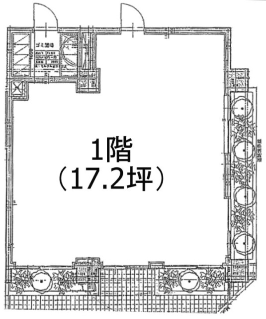 ラヴォラーレ高島平1F 間取り図