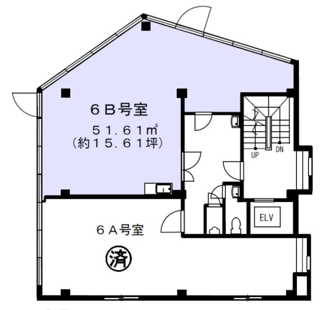 第一太田ビルB 間取り図