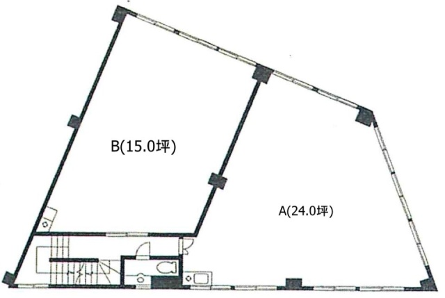 六角橋ビルB 間取り図