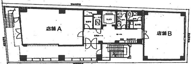 亜細亜観光ビルA 間取り図