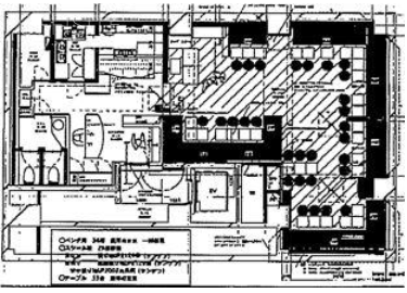 赤坂慶和ビルB1F 間取り図