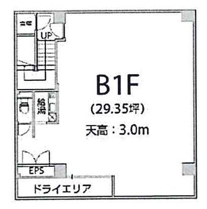 JLBグランエクリュ表参道B1F 間取り図