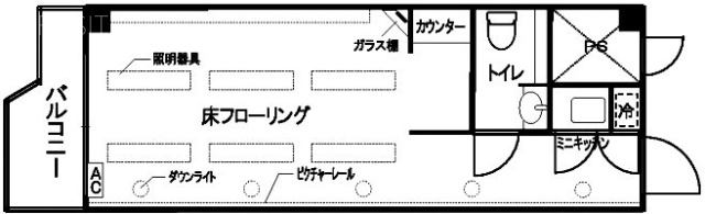 ウィン青山1135 間取り図