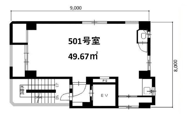 さとうビル501 間取り図