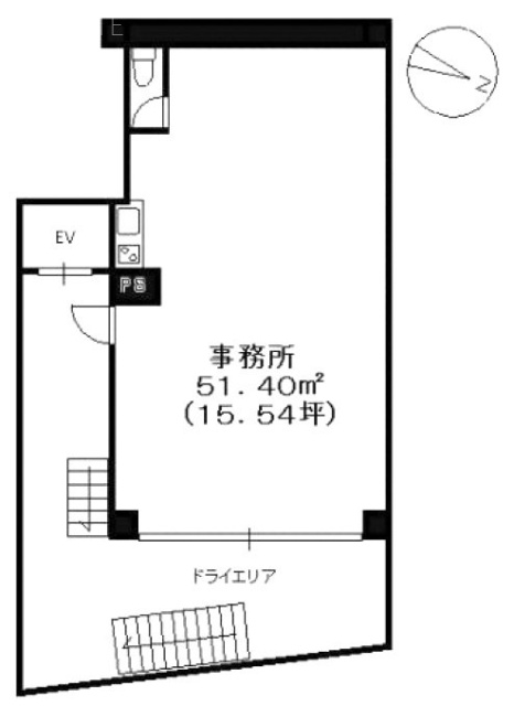 ガーデンハウスビルB1F 間取り図