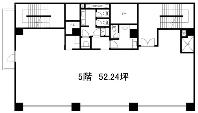 大原第一ビル5F 間取り図