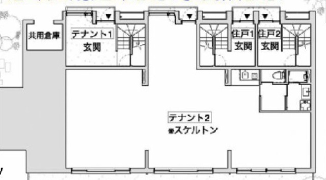 自由が丘2丁目プロジェクト03 間取り図