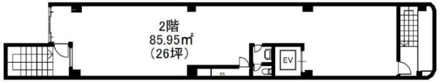 ロリエ四谷ビル2F 間取り図