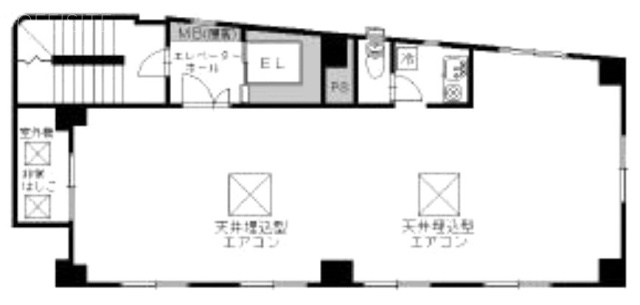 マイルドビル5F 間取り図