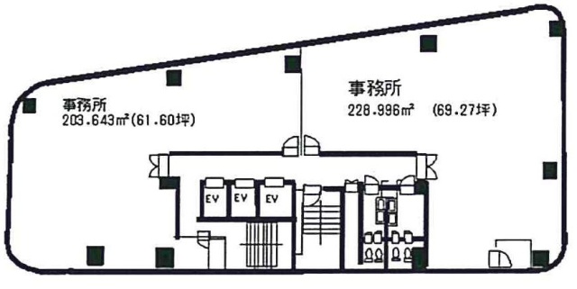 曙町新井ビル3F 間取り図