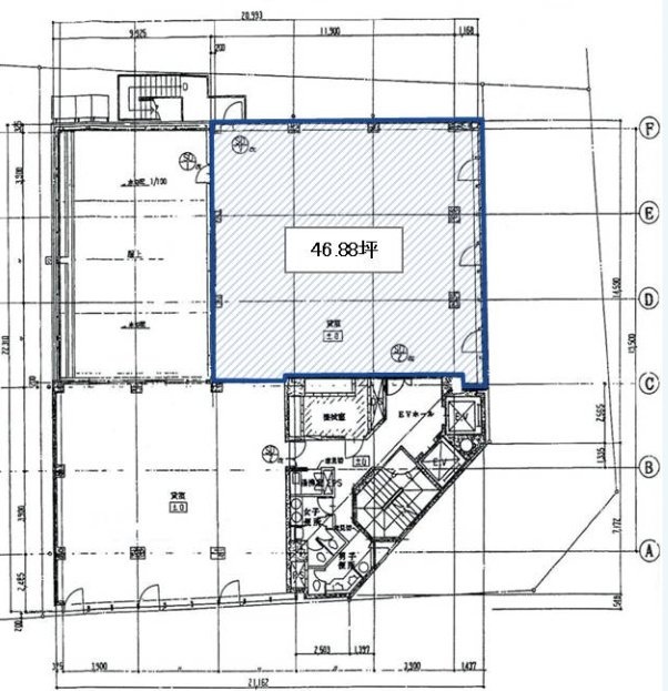 平河町ビル9F 間取り図