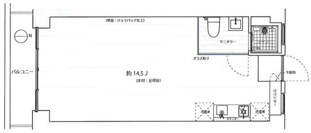 ARK HOUSE TD302 間取り図