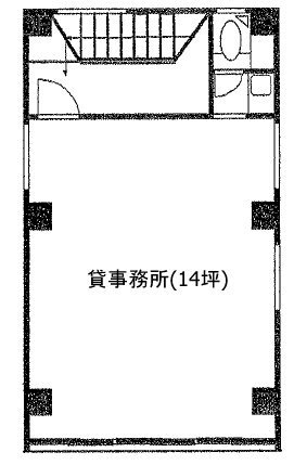 越前屋ビル3F 間取り図