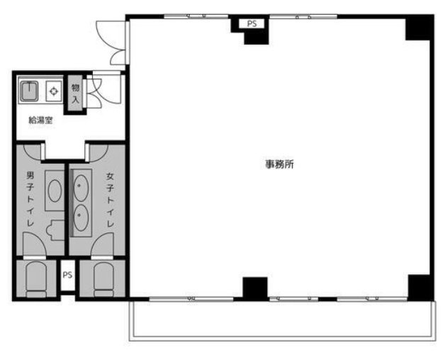 MIB四谷ビル3F 間取り図