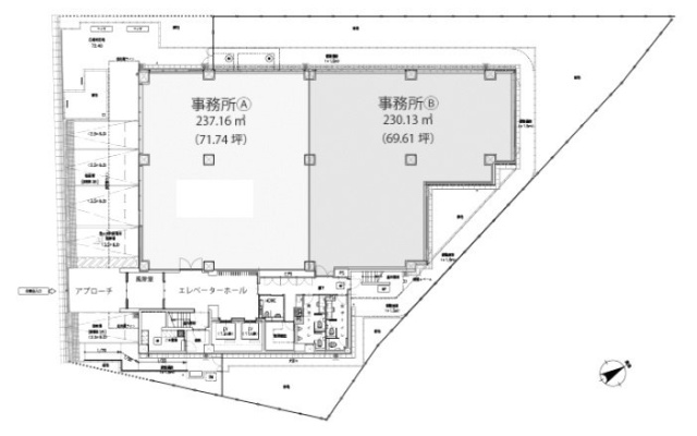 睦ビル二子玉川B 間取り図