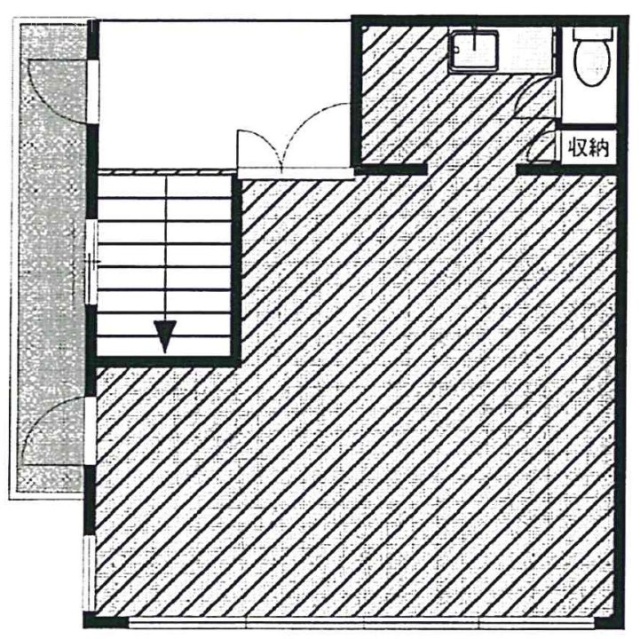 建栄ビル201 間取り図