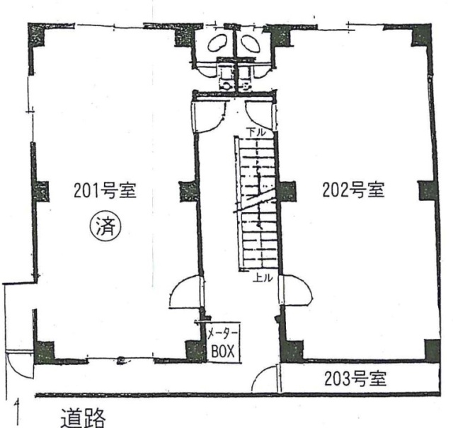 いちご渋谷宇田川町ビル3F～9F 間取り図