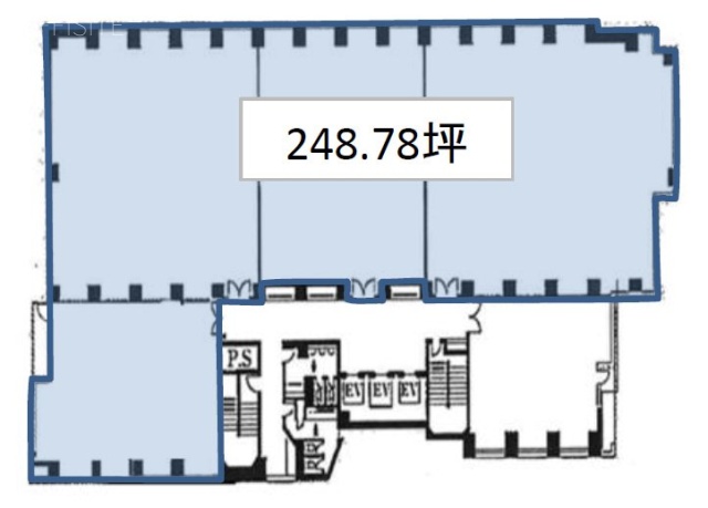 三共仙台ビル3F 間取り図