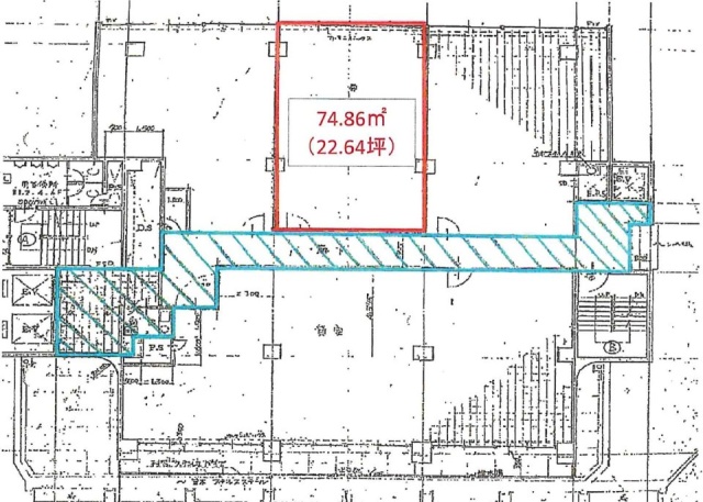 五番町センタービル2F 間取り図