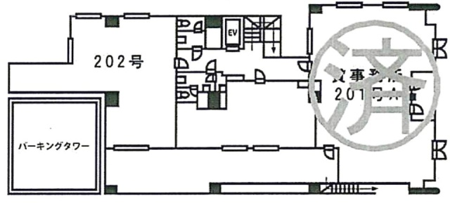 OAK(オーク)ビル202 間取り図