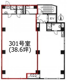 長谷川ビル301 間取り図