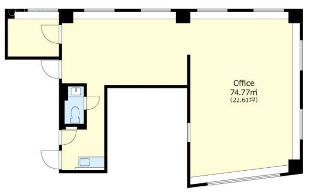 渋谷YTビル022F 間取り図