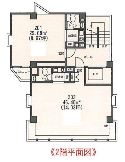 新宿YTビル201 間取り図