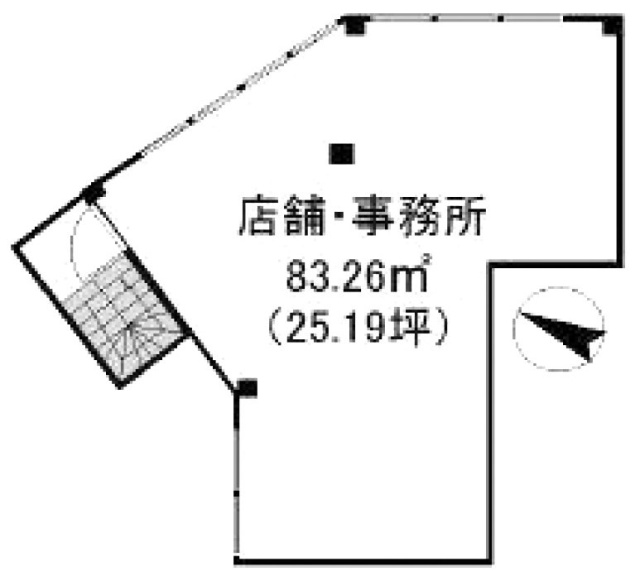 蕃ビル2F 間取り図