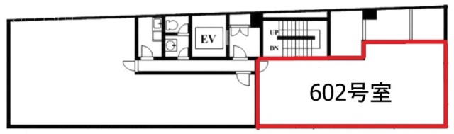 第一山田ビル602 間取り図